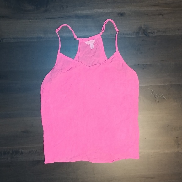 Lilly Pulitzer Tops - 🌸 Lilly Pulitzer Racerback Tank Top Large Pink